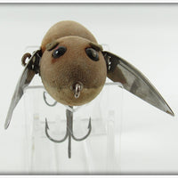 Heddon Grey Flocked Mouse Crazy Crawler