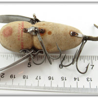 Heddon Grey Flocked Mouse Crazy Crawler
