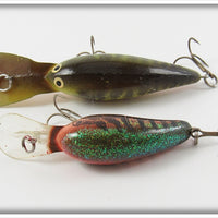 Norman Natural Crawdad Crankbait Pair
