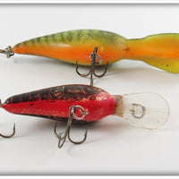 Norman Natural Crawdad Crankbait Pair