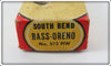 South Bend Red Arrowhead White Bass Oreno In Box