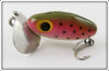 Vintage Fred Arbogast Rainbow Trout Jitterbug Lure