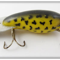 Vintage Fred Arbogast Yellow Coachdog Mud Bug Lure