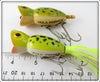 Arbogast Frog Spot Hula Popper Pair
