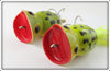 Arbogast Frog Spot Hula Popper Pair