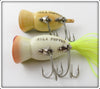 Arbogast Frog Spot Hula Popper Pair