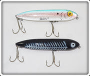 Heddon G Finish Blue Shad And Black Shore Zara Spook Pair