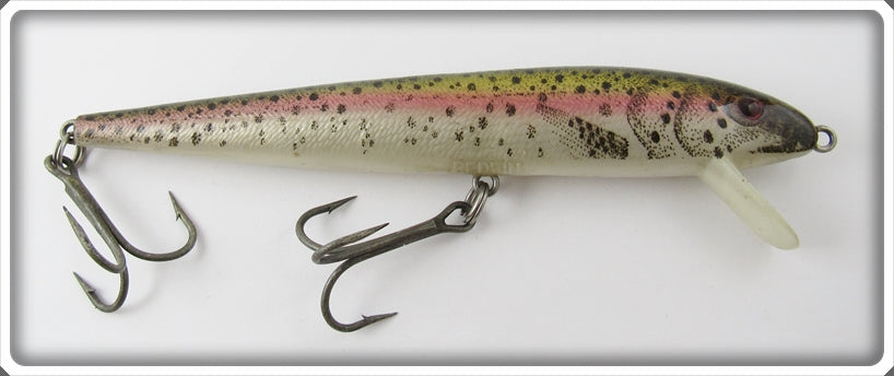 Vintage Cordell Rainbow Trout 7" Redfin Lure