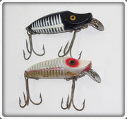 Heddon Black Shore And White Shore River Runt Spook Sinker Pair