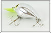 Storm Metallic With Chartreuse Lip Magnum Wiggle Wart