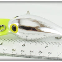 Storm Metallic With Chartreuse Lip Magnum Wiggle Wart