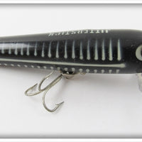 Vintage Fred Arbogast Black Shore Jitterstick Lure