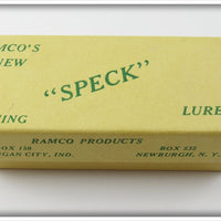 Vintage Ramco Products Speck Lure Empty Box