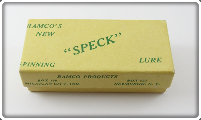 Vintage Ramco Products Speck Lure Empty Box