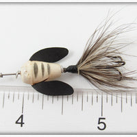 Worden White & Black Twirl Bug