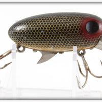 Vintage Clark's Black Scale Dent Eye Water Scout Lure