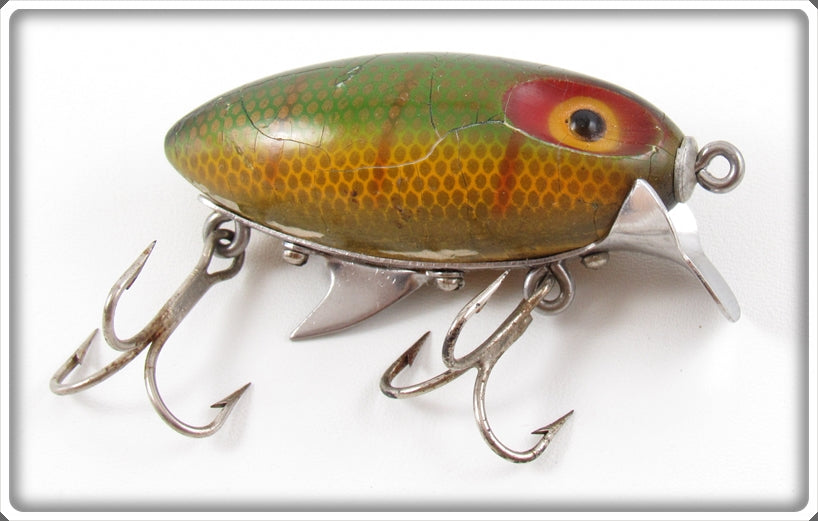 Vintage Clark's Perch Scale Water Scout Lure