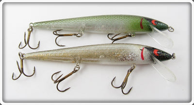 Smithwick Green Scale & Black/White Suspending Rogue Lure Pair