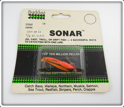 Heddon Bloody Mullet Sonar Sealed On Card 0431 OR