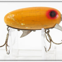 Vintage Clark's Yellow Dent Eye Water Scout Lure 