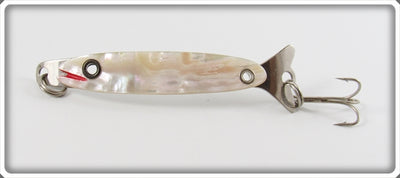 Vintage Mother Of Pearl Fish Shaped Lure