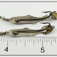 Pflueger Nickel Gold Head Fly Rod Pippin Wobbler Pair