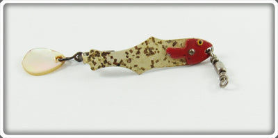 Vintage Pflueger Red Head Flitter Fly Rod Pippin Wobbler Lure