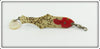 Vintage Pflueger Red Head Flitter Fly Rod Pippin Wobbler Lure