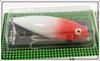 Heddon Red & White Zara II Spook Sealed On Card 9240 RH