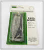 Heddon Silver Flitter Zara II Sealed On Card 9240 SS