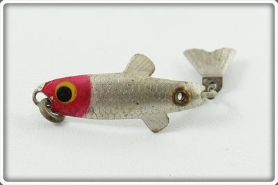 Vintage Fred Arbogast Red Head Fly Rod Tin Liz Lure 