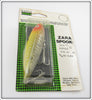 Heddon Yellow Shore Zara II Sealed On Card 9240 XRY