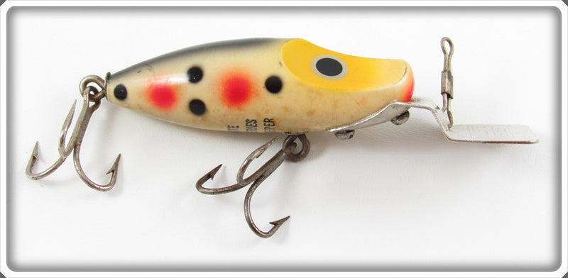 Millsite 500-D Series Deep Creeper Shad Color ~ Mid Century Lure in Box w/  Insert Advertising ~ Fishing Tackle Molded Plastic Bait Sport