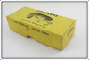 Arbogast Green Scale WW2 Plastic Lip Jitterbug In Box