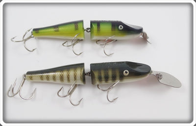 Creek Chub Newer Jointed Pikie Pair: Perch & Pikie Scale