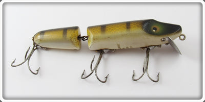 Vintage Heddon Natural Pike Scale Jointed Vamp Lure