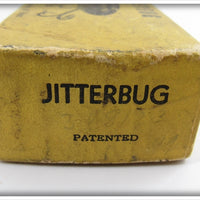 Arbogast Red & White WW2 Plastic Lip Jitterbug In Box