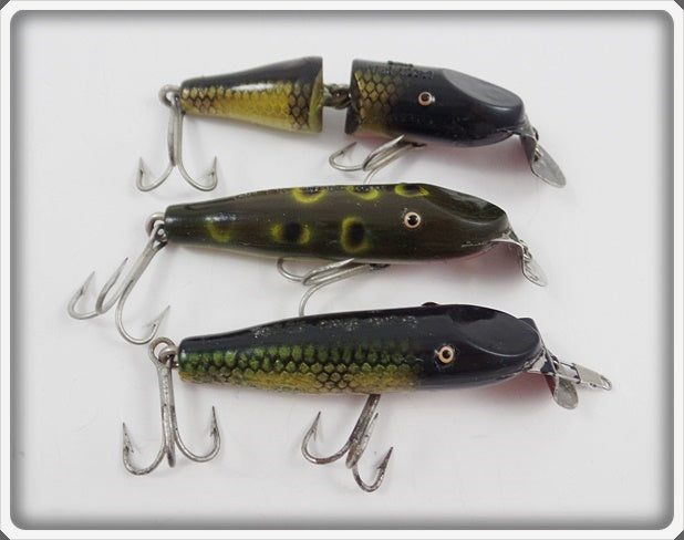 Creek Chub Spinning Pikie Lot: Frog & Perch