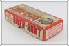 Heddon Black Shore Midget River Runt Empty Box