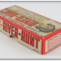 Heddon Black Shore Midget River Runt Empty Box