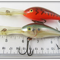 Rapala Natural Shad & Red Crawdad Down Deep Pair