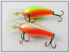 Rapala Fire Tiger & Crawdad Fat Rap Pair