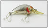 Vintage Bomber Silver Scale Model A Lure