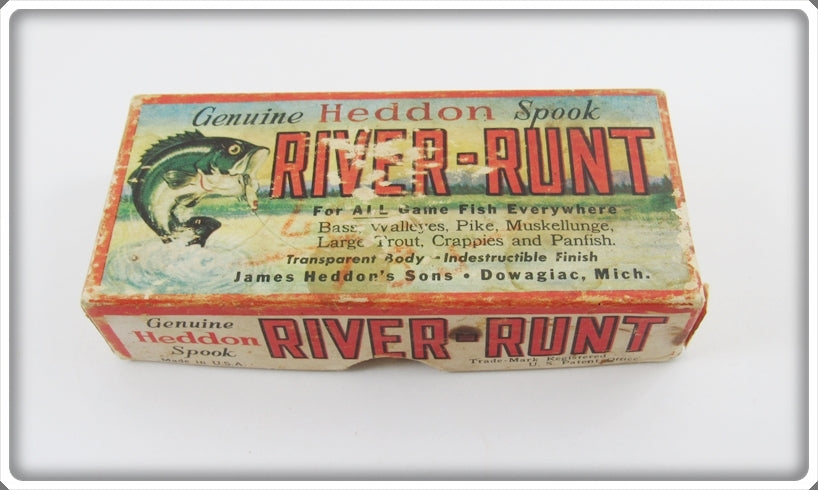 Heddon Empty Box For Shiner Scale River Runt 9010 P