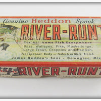 Heddon Empty Box For Spook Ray Red & White River Runt 9110-SR-XRY