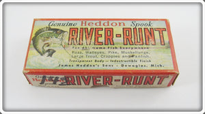 Heddon Empty Box For Spook Ray Red & White River Runt 9110-SR-XRY