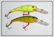 Cordell 7 10 Wally Diver Pair: Yellow Perch & Green Perch