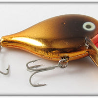 Vintage Doll Gold Chrome Top Secret Lure