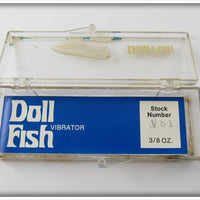 Doll Fish Chrome & Blue V81 Vibrator In Box