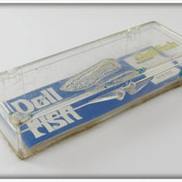 Doll Fish Chrome & Blue V81 Vibrator In Box